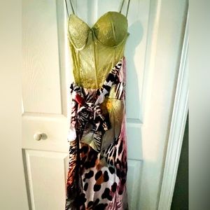 Fashion nova corset dress